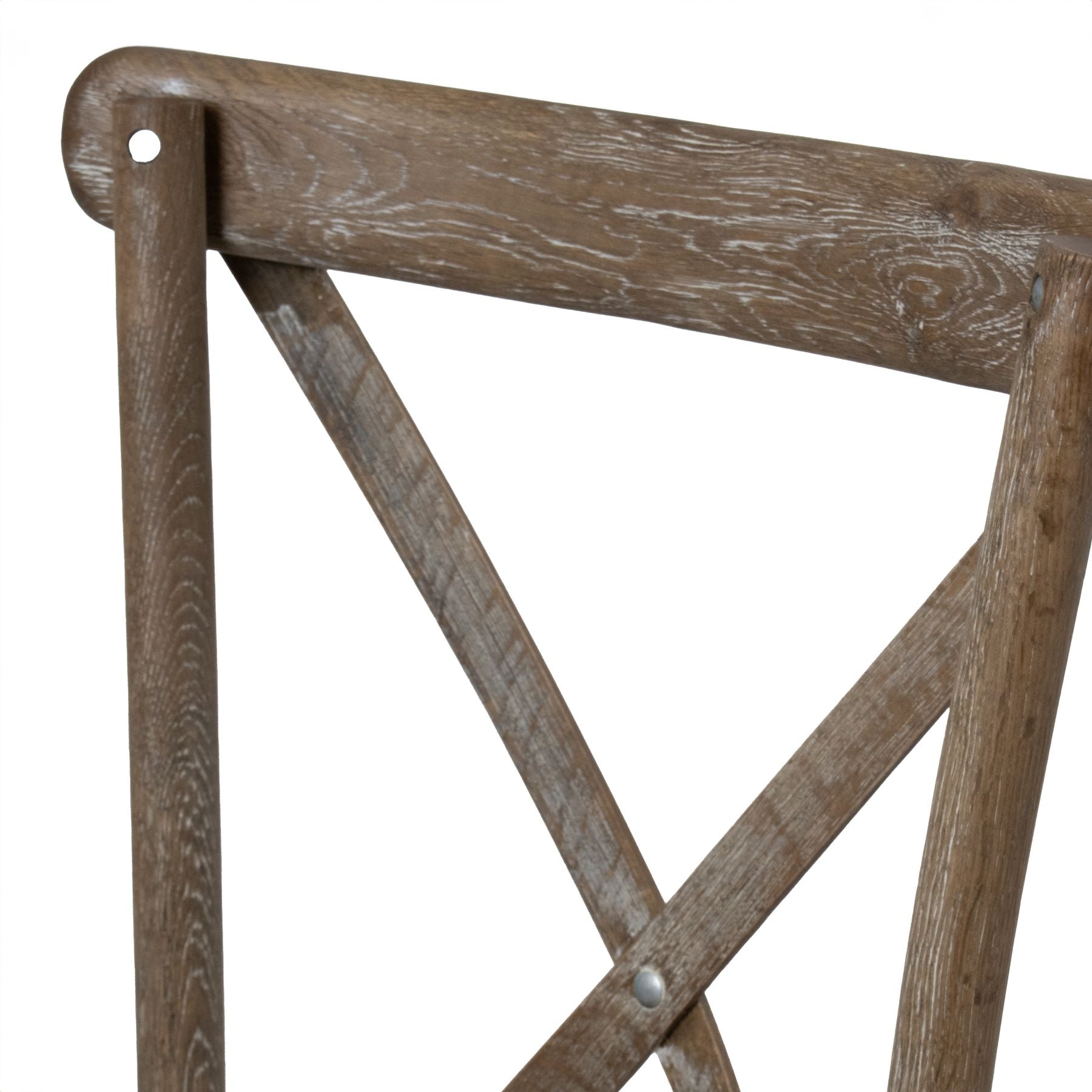 Cross Back Dining Chair - Light Oak  22926 Hill Interiors Dining Chairs, Traditional Cote Furniture