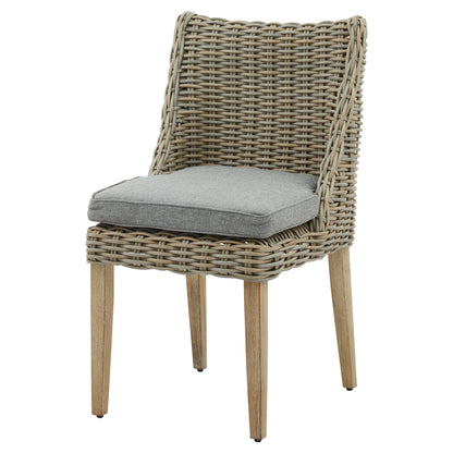 Amalfi Outdoor Round Dining Chair 22950 Hill Interiors Outdoor Chairs Cote Furniture