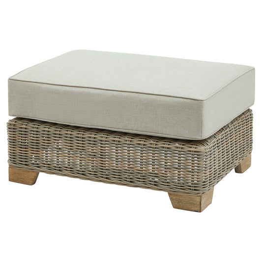 Capri Outdoor Footstool 22954 Hill Interiors Outdoor Footstools, Cote Furniture