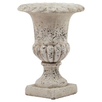 Fluted Ceramic Urn - Stone 22984 Hill Interiors Ornaments Cote Furniture