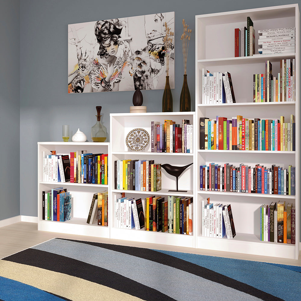 Cote | Furniture 4 You Low Bookcase - White  4 You, Bookcases 4050221