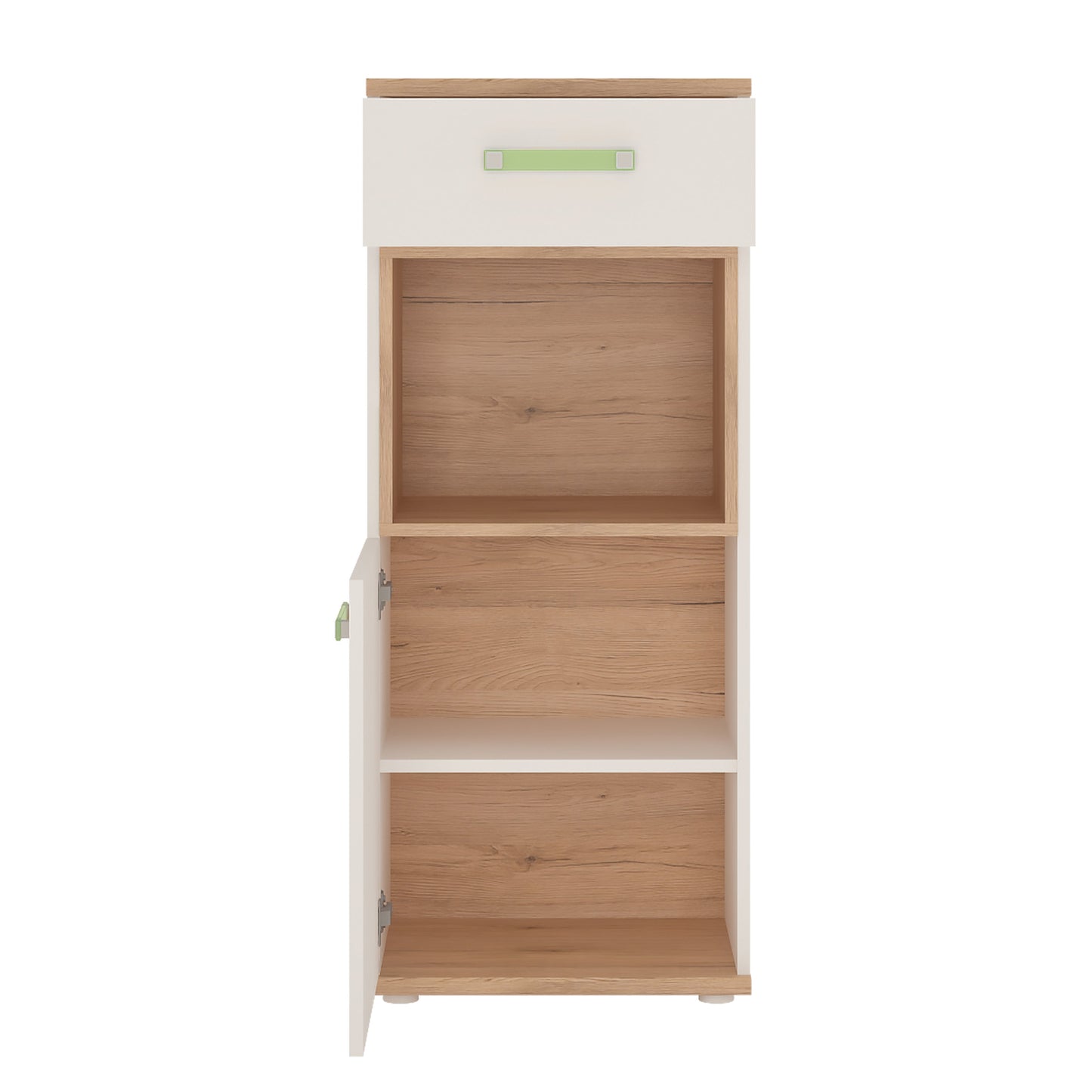 Cote | Furniture 4Kids Cabinet - White (Lemon Handles) 4Kids, Children's Furniture 4053341