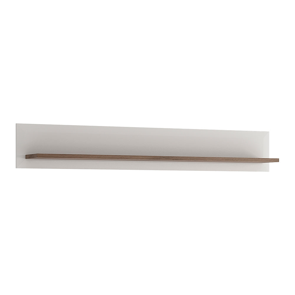 Cote | Furniture Toronto Wall Shelf (165cm) - White & Oak Toronto, Shelving 4203244