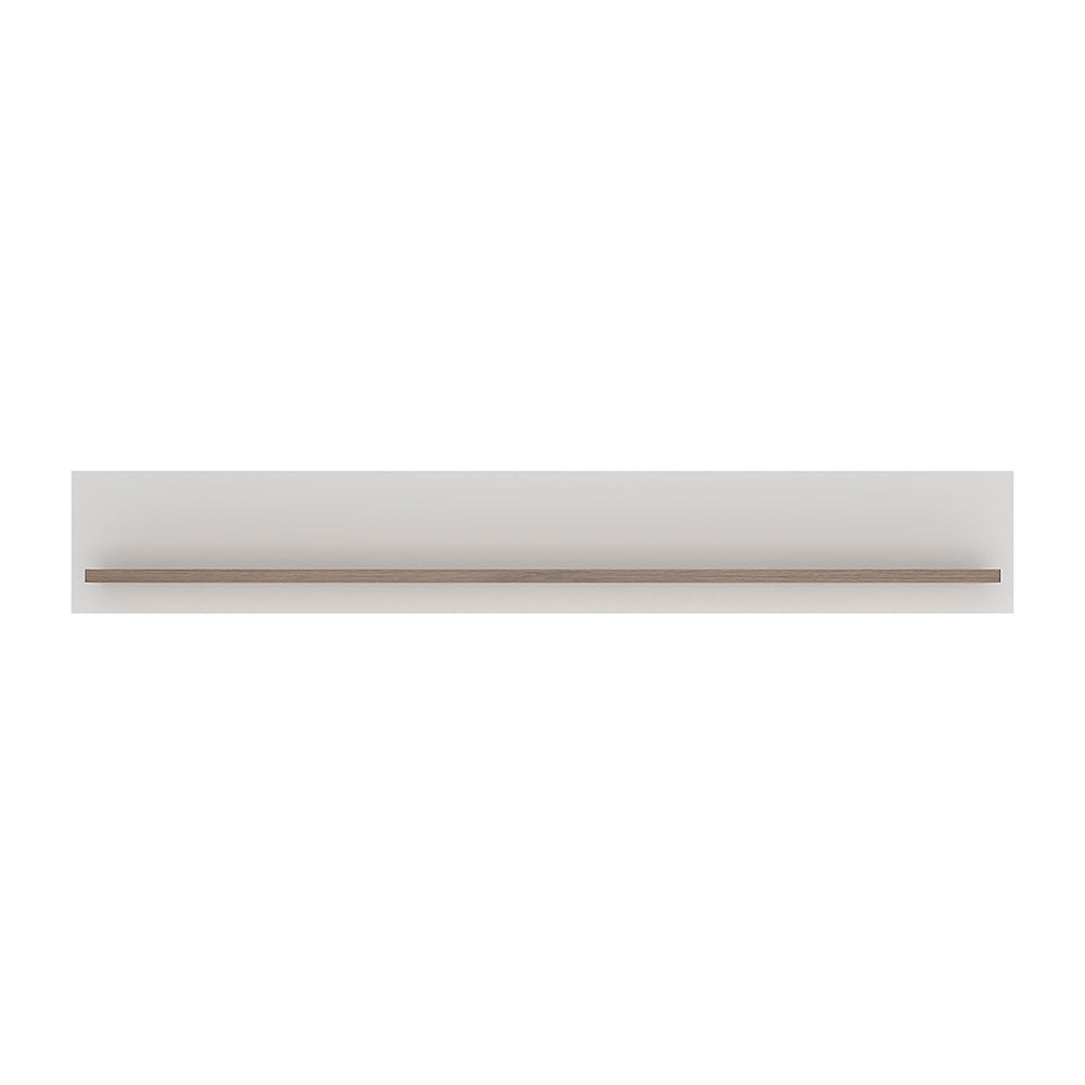 Cote | Furniture Toronto Wall Shelf (165cm) - White & Oak Toronto, Shelving 4203244