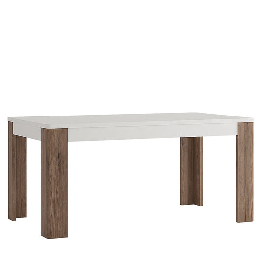 Cote | Furniture Toronto 4 Seater Dining Table - White & Oak Toronto, Dining Tables 4204244