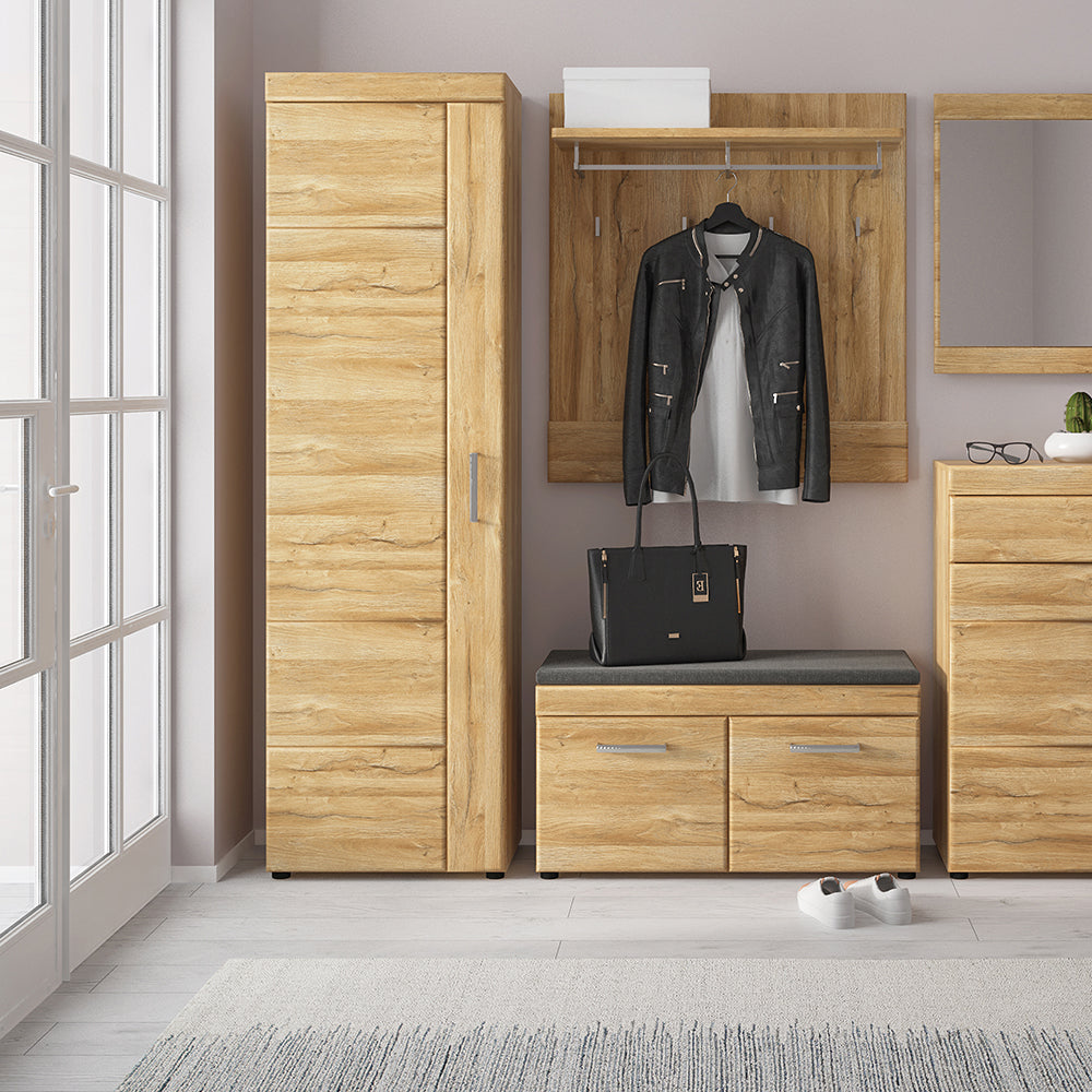 Cote | Furniture Cortina Cupboard, Tall (LH) - Oak Cortina, Cupboards 4321156