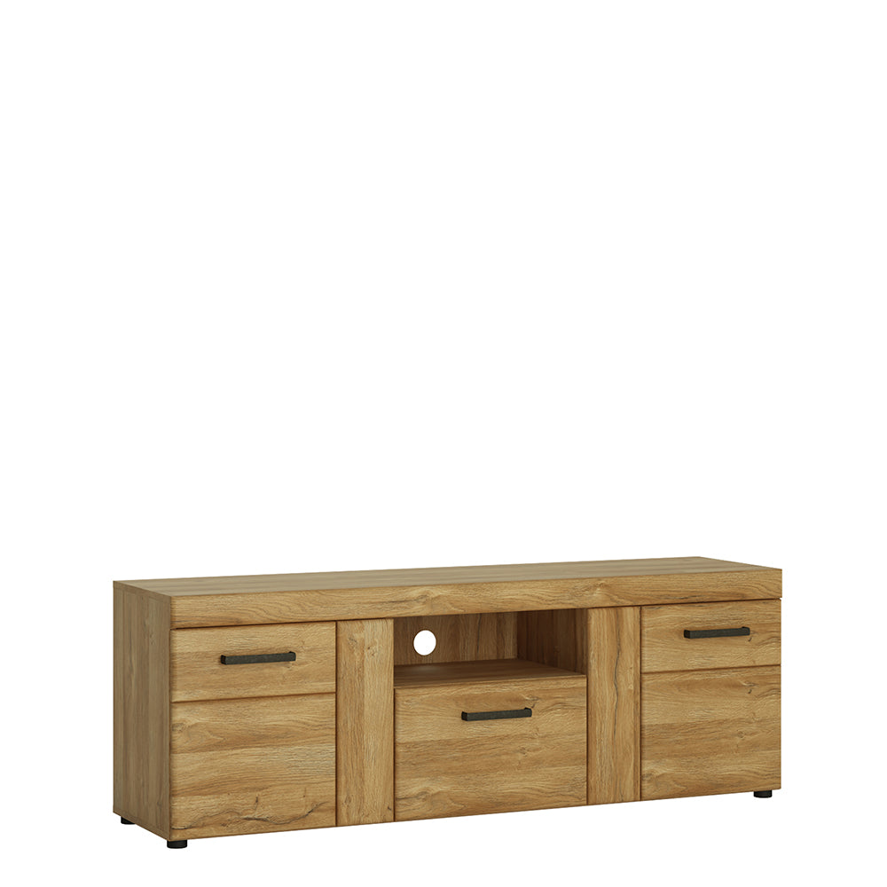 Cote | Furniture Cortina TV Unit 2 Door + 1 Drawer - Oak Cortina, TV Stands 4325256