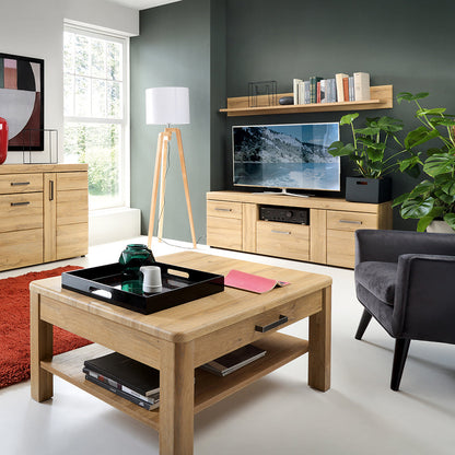 Cote | Furniture Cortina TV Unit 2 Door + 1 Drawer - Oak Cortina, TV Stands 4325256