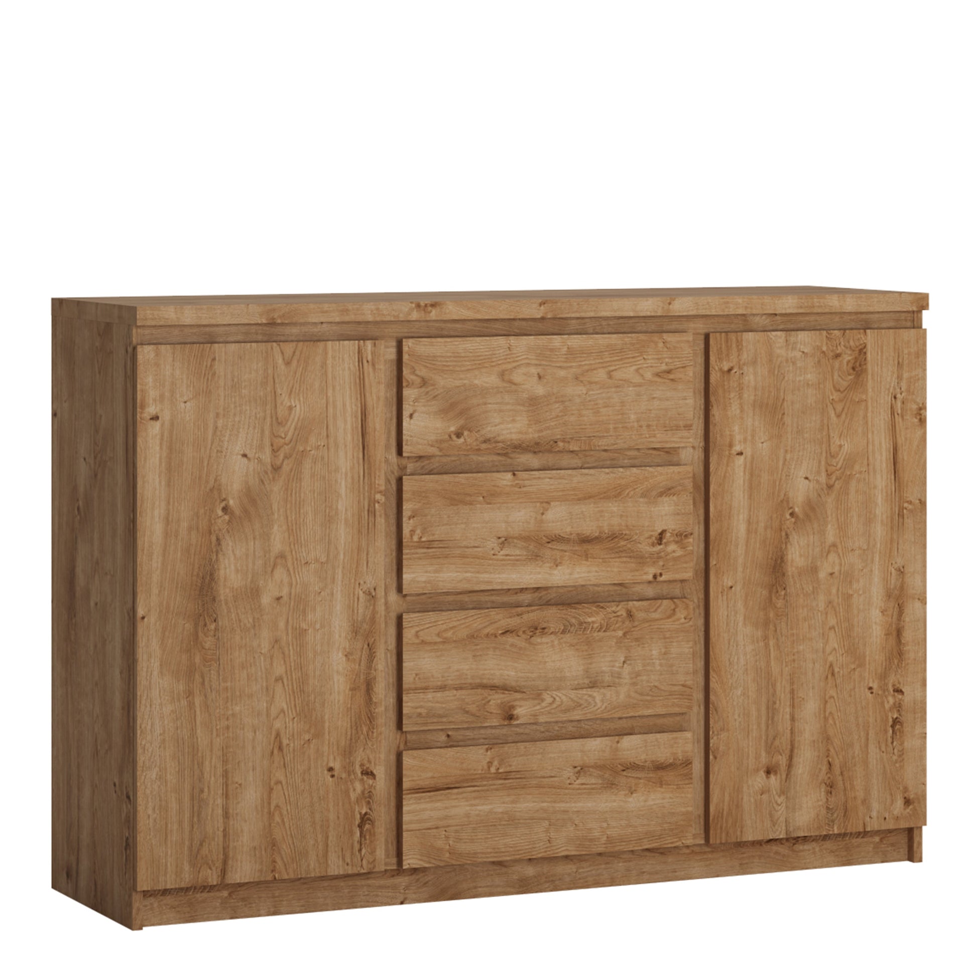 Cote | Furniture Fribo Sideboard, 2 Door + 4 Drawer - Oak Fribo Oak, Sideboards 4410773