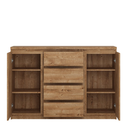 Cote | Furniture Fribo Sideboard, 2 Door + 4 Drawer - Oak Fribo Oak, Sideboards 4410773