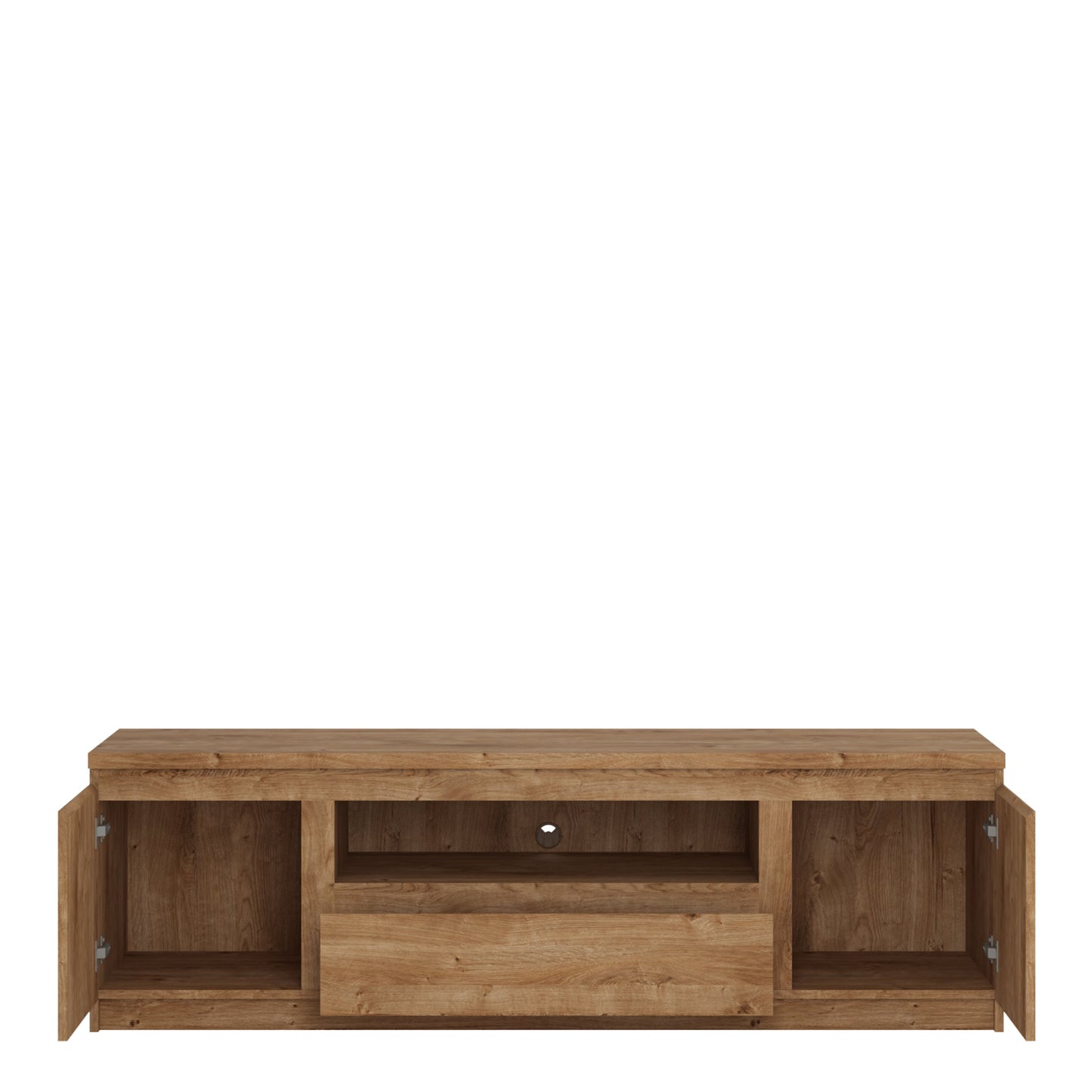 Cote | Furniture Fribo TV Unit, 2 Door + 1 Drawer (166cm) Wide - Oak Fribo Oak, TV Stands 4410973