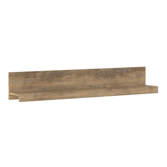 Cote | Furniture Rapallo Wall Shelf (135cm) - Chestnut & Grey Rapallo, Shelving 4420842