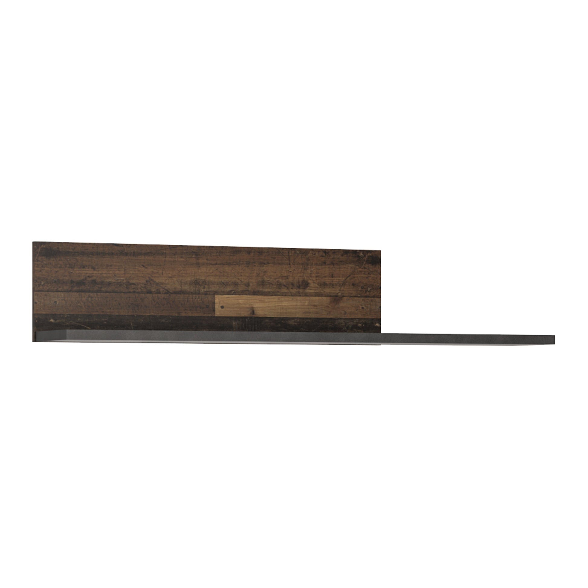 Cote | Furniture Brooklyn Wall Shelf -Walnut & Grey Brooklyn, Shelving 4430374