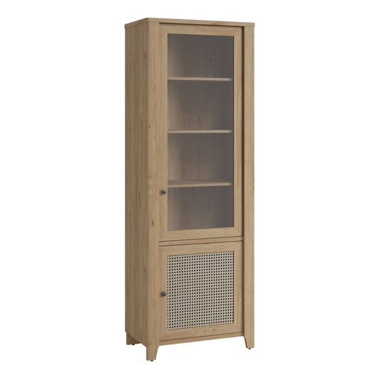 Cote | Furniture Cestino Display Cabinet  2 Door, Oak - Rattan Cestino, Display Cabinets 4457975