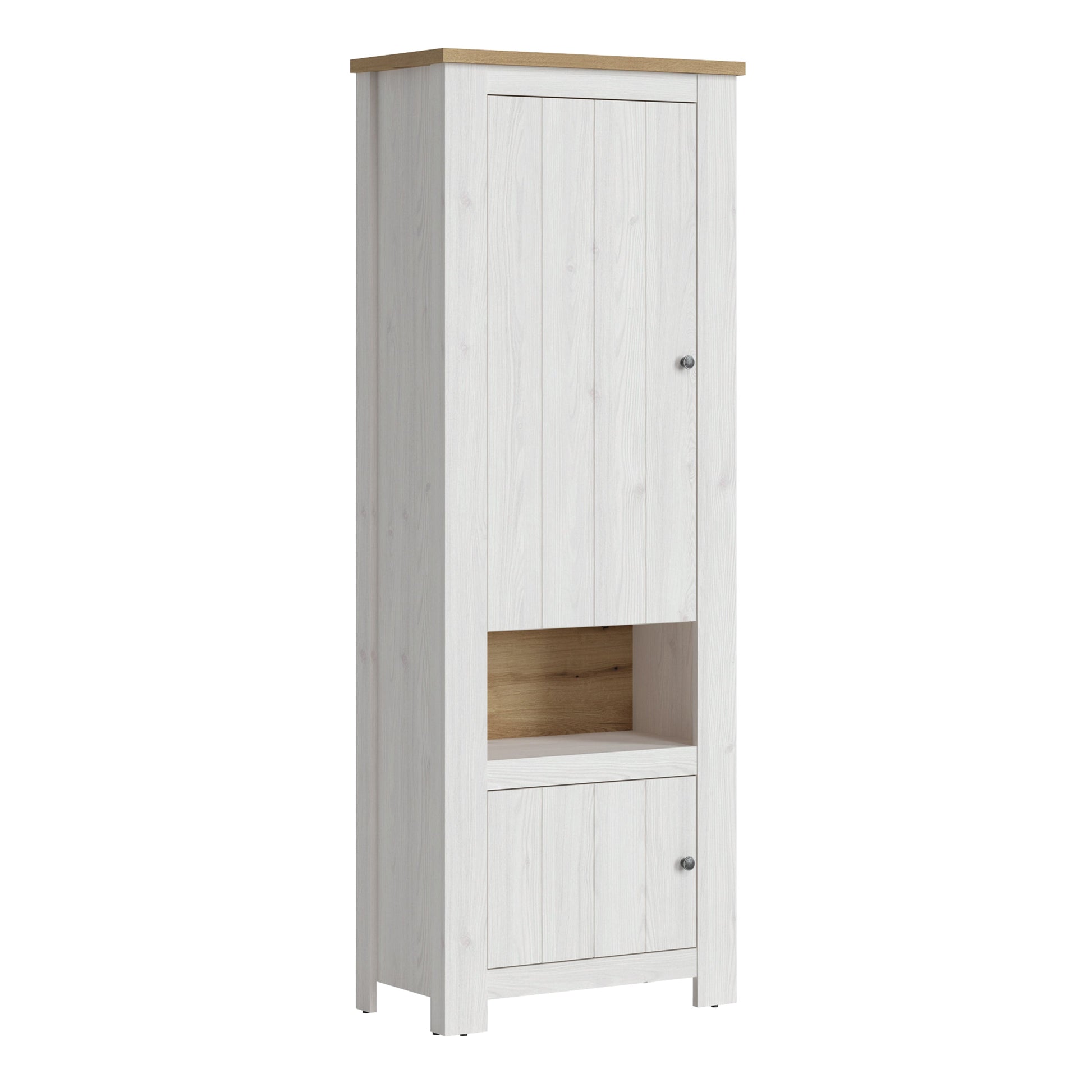 Cote | Furniture Celesto Cabinet 2 Door - White & Oak Celesto, Display Cabinets 4487254