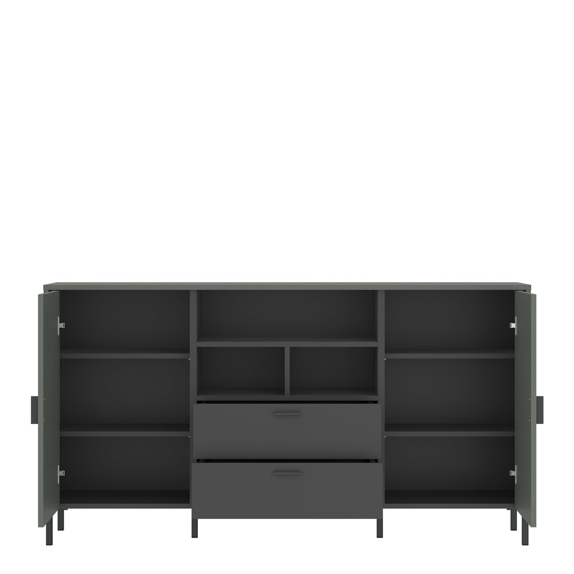 Cote | Furniture Arundel Sideboard, 2 Door + 2 Drawer - Green & Grey Arundel, Sideboards 4W616735