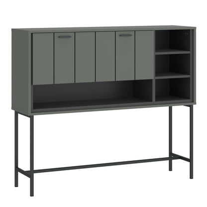 Cote | Furniture Arundel Bar Cabinet  with Pull Down Flap - Green & Grey Arundel, Bar Tables 4W616738