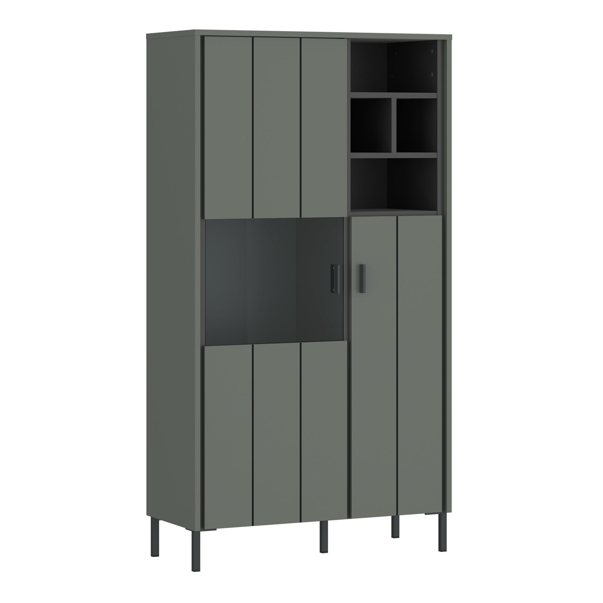 Cote | Furniture Arundel Diplay Cabinet, 2 Door - Green & Grey Arundel, Display Cabinets 4W616741