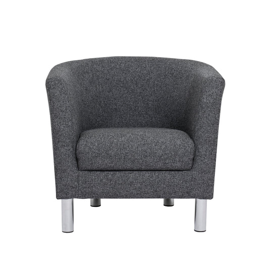 Cote | Furniture Cleveland Armchair - Nova Anthracite Cleveland, Accent Chairs & Armchairs 60110116