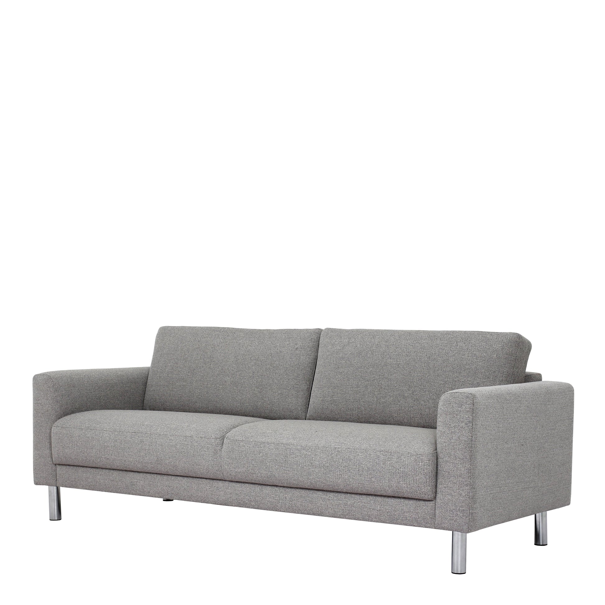 Cote | Furniture Cleveland 3 Seater Sofa - Nova Light Grey Cleveland, Sofas 60130107