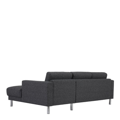 Cote | Furniture Cleveland Chaise Longue Sofa (RH) - Nova Anthracite Cleveland, Sofas 60140116