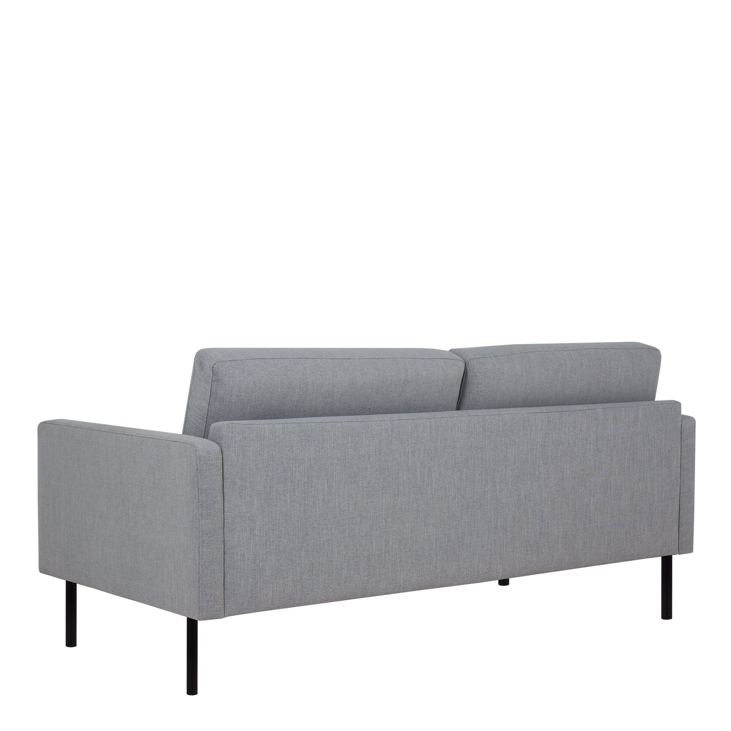 Cote | Furniture Larvik 2.5 Seater Sofa - Black Legs, Grey Larvik, Sofas 60320381