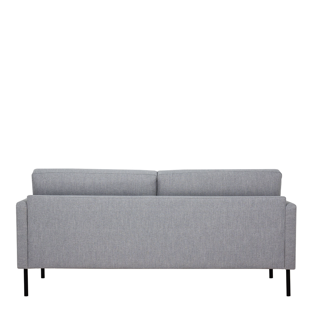 Cote | Furniture Larvik 2.5 Seater Sofa - Black Legs, Grey Larvik, Sofas 60320381