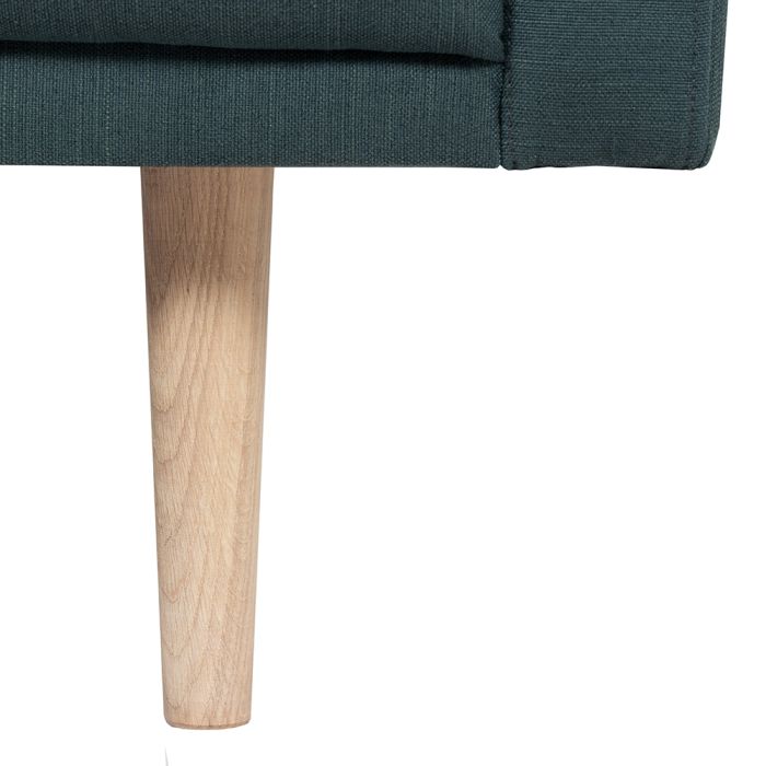 Cote | Furniture Larvik 2.5 Seater Sofa - Oak Legs, Dark Green Larvik, Sofas 6032038347