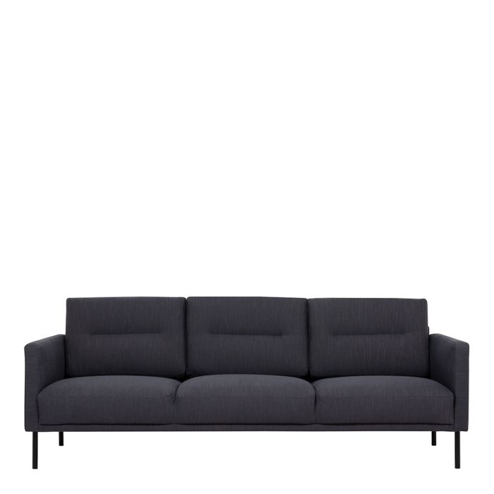 Cote | Furniture Larvik 3 Seater Sofa - Black Legs, Anthracite Larvik, Sofas 60330380