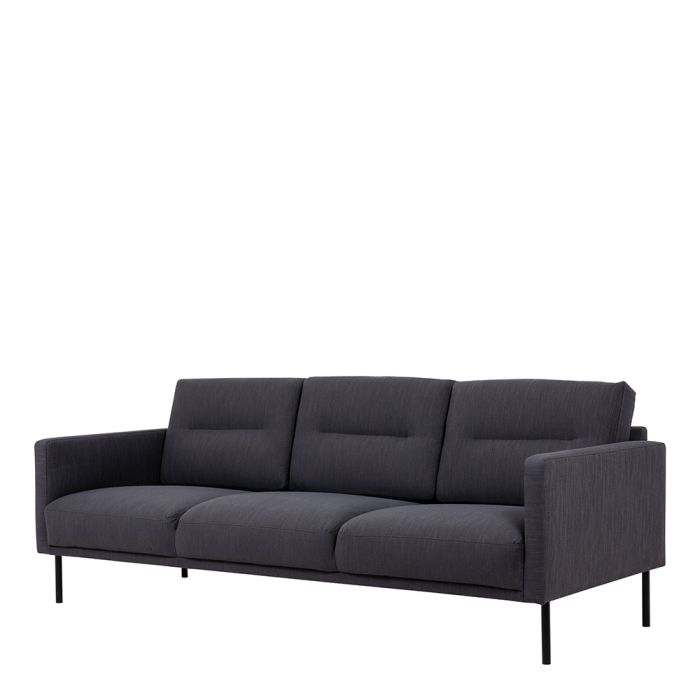 Cote | Furniture Larvik 3 Seater Sofa - Black Legs, Anthracite Larvik, Sofas 60330380