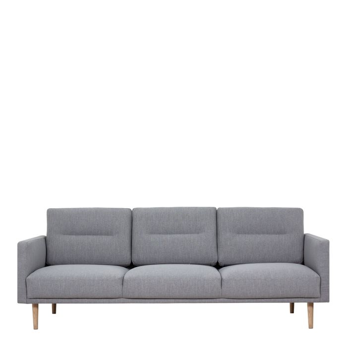 Cote | Furniture Larvik 3 Seater Sofa - Oak Legs, Grey Larvik, Sofas 6033038147