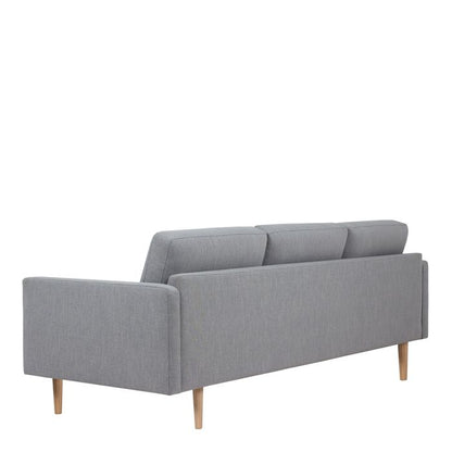 Cote | Furniture Larvik 3 Seater Sofa - Oak Legs, Grey Larvik, Sofas 6033038147