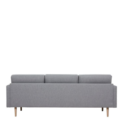 Cote | Furniture Larvik 3 Seater Sofa - Oak Legs, Grey Larvik, Sofas 6033038147