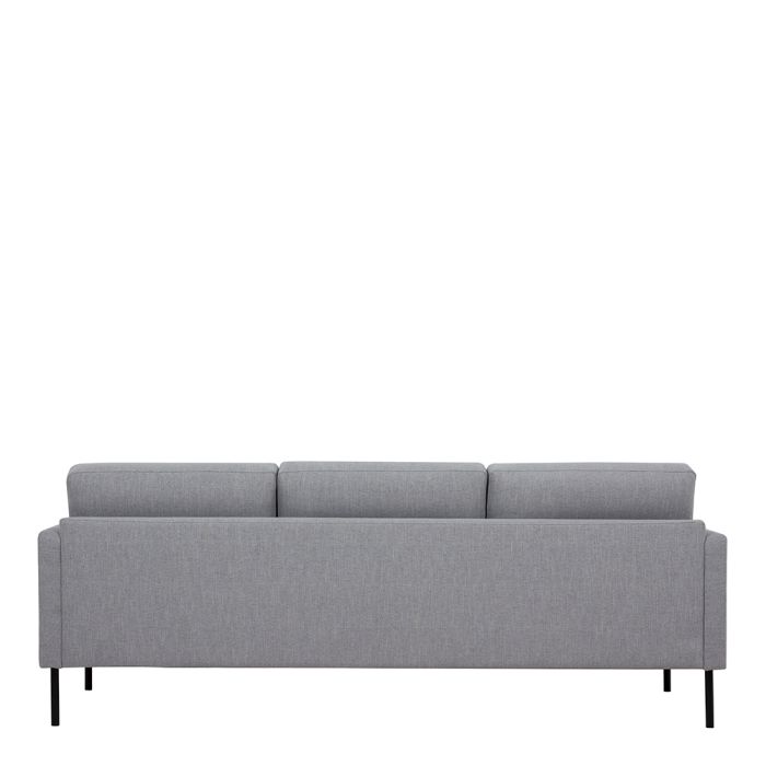 Cote | Furniture Larvik 3 Seater Sofa - Black Legs, Grey Larvik, Sofas 60330381