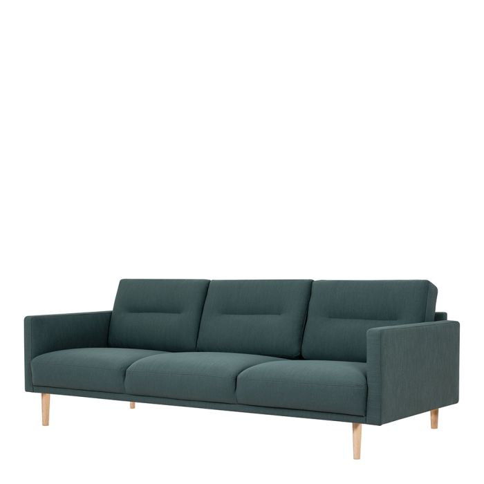 Cote | Furniture Larvik 3 Seater Sofa - Oak Legs, Dark Green Larvik, Sofas 6033038347