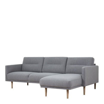 Cote | Furniture Larvik Chaise Longue Sofa (RH) - Oak Legs, Grey Larvik, Sofas 6034038147