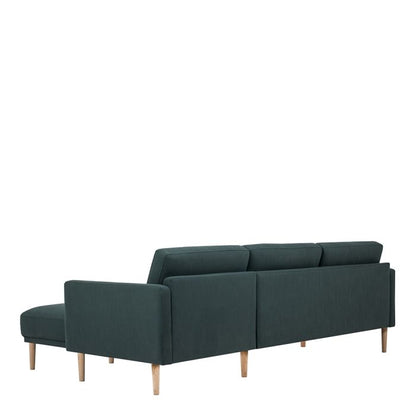 Cote | Furniture Larvik Chaise Longue Sofa (RH) - Oak Legs, Dark Green Larvik, Sofas 6034038347