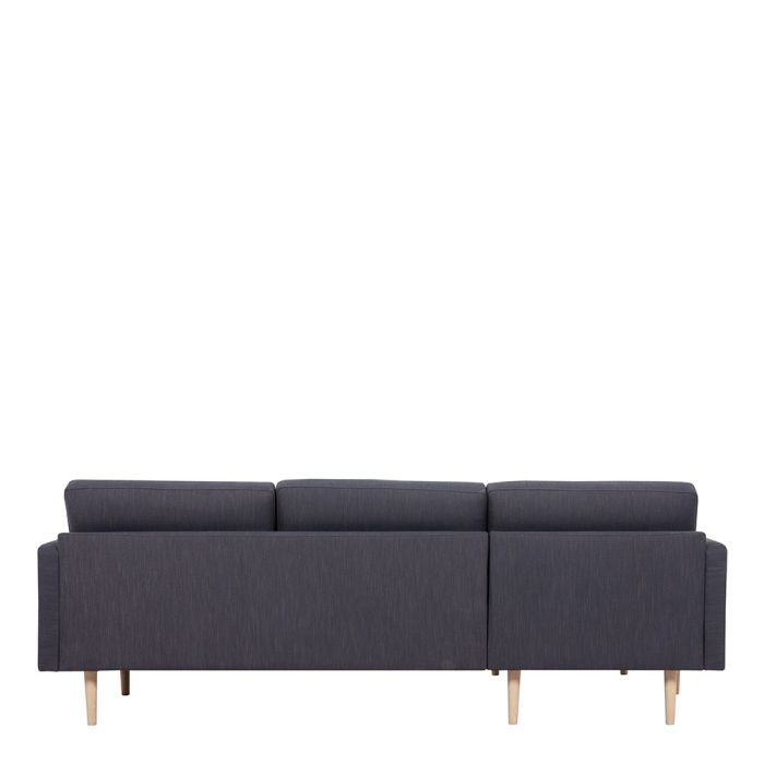 Cote | Furniture Larvik Chaise Longue Sofa  (LH) - Oak Legs, Anthracite Larvik, Sofas 6034238047