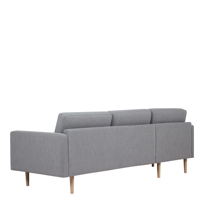 Cote | Furniture Larvik Chaise Longue Sofa  (LH) - Oak Legs, Grey Larvik, Sofas 6034238147