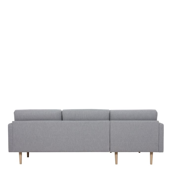 Cote | Furniture Larvik Chaise Longue Sofa  (LH) - Oak Legs, Grey Larvik, Sofas 6034238147