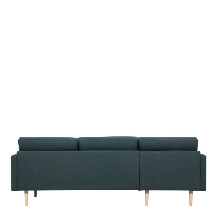 Cote | Furniture Larvik Chaise Longue Sofa  (LH) - Oak Legs, Dark Green Larvik, Sofas 6034238347