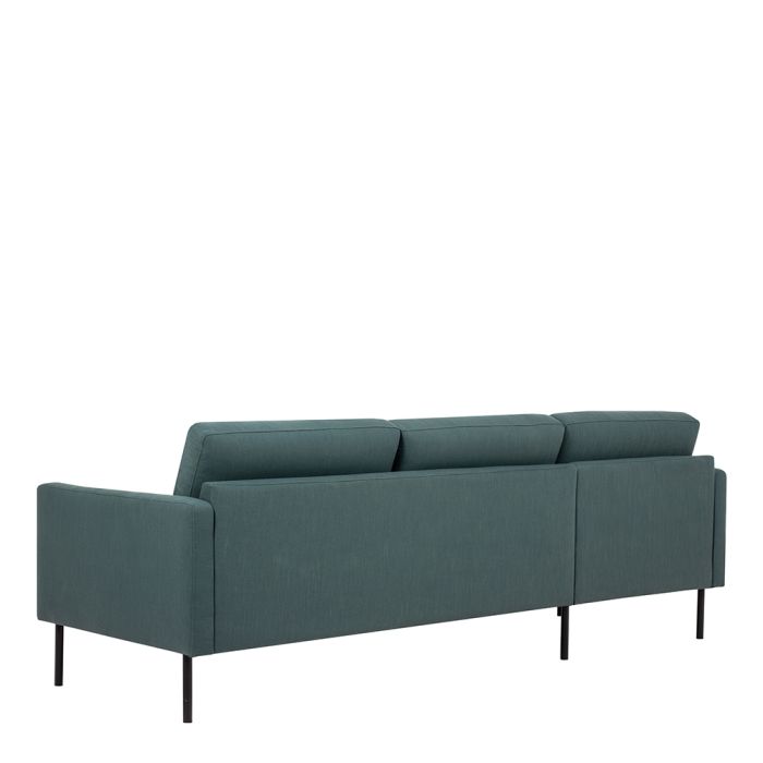 Cote | Furniture Larvik Chaise Longue Sofa (LH) - Black Legs, Dark Green Larvik, Sofas 60342383