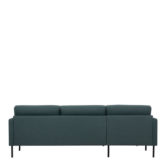 Cote | Furniture Larvik Chaise Longue Sofa (LH) - Black Legs, Dark Green Larvik, Sofas 60342383