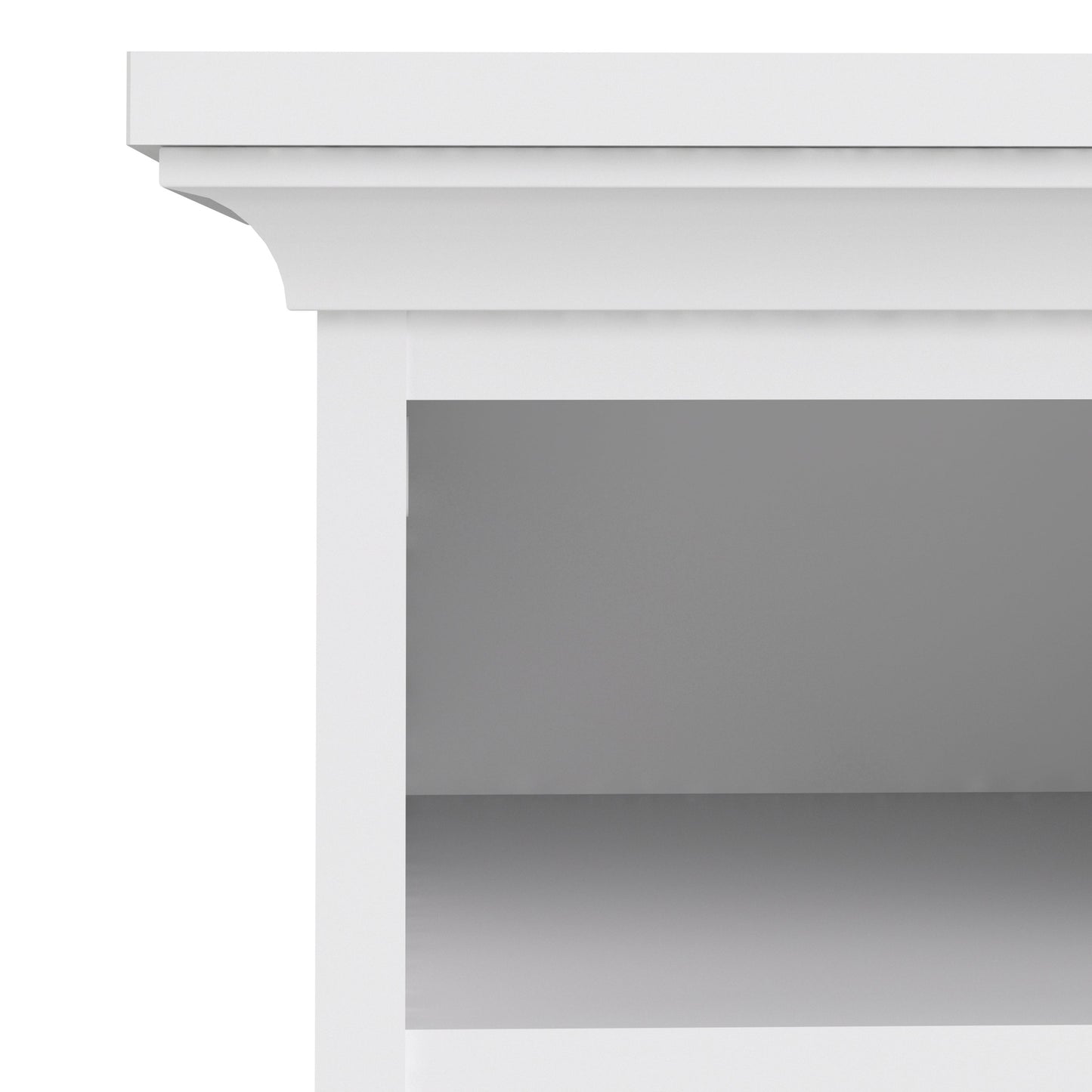 Cote | Furniture Paris Bedside Table, 2 Drawer - White Paris, Bedside Tables 701703024949