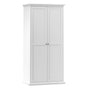 Paris Wardrobe, 2 Door - White