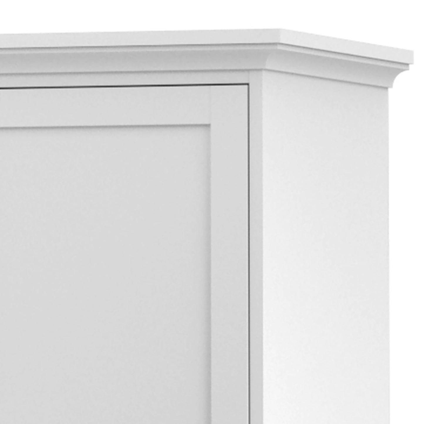 Cote | Furniture Paris Wardrobe 4 Door - White Paris, Wardrobes 7017535449