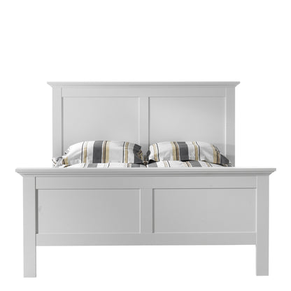 Cote | Furniture Paris Double Bed (140 x 200) - White Paris, Beds 7017670149