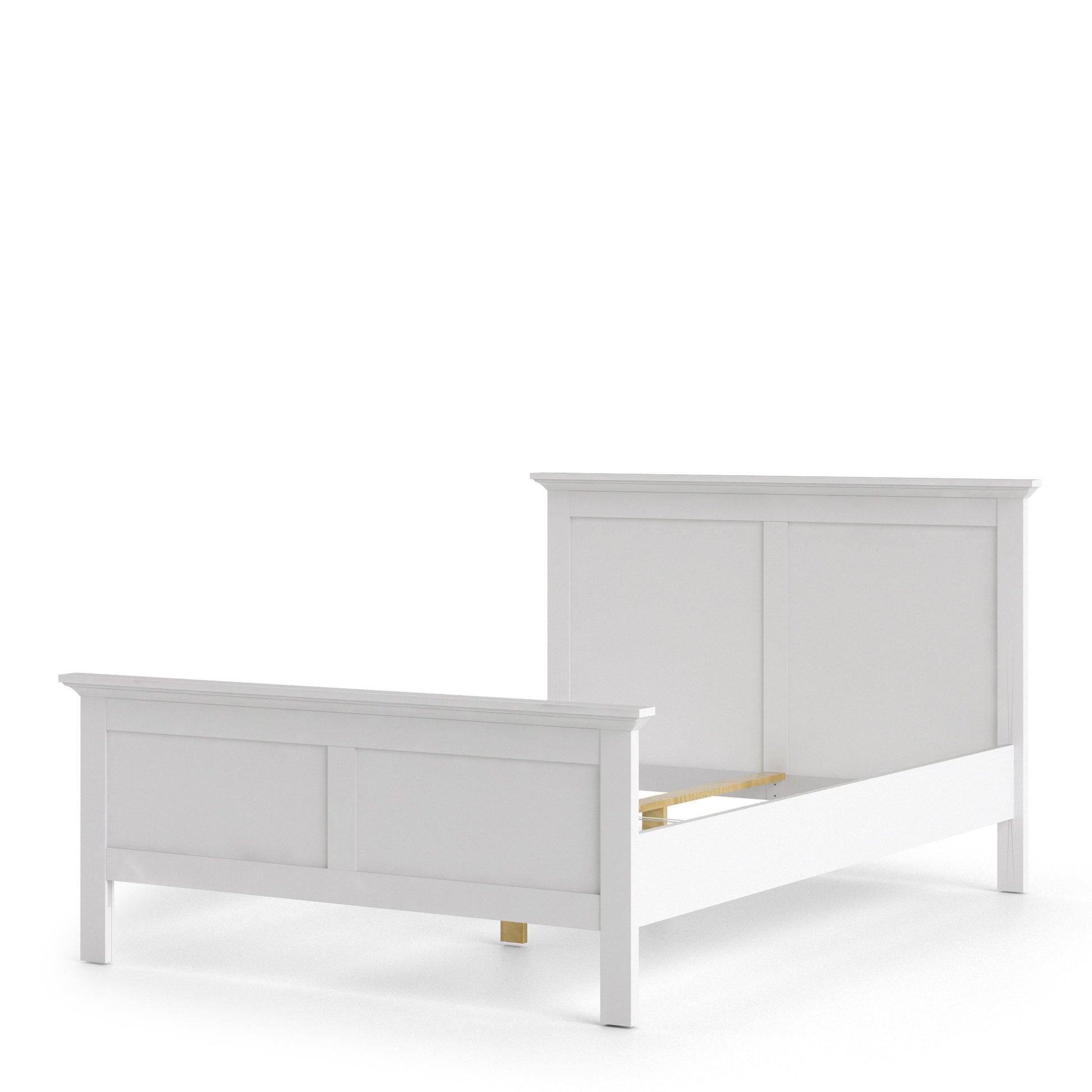 Cote | Furniture Paris Double Bed (140 x 200) - White Paris, Beds 7017670149