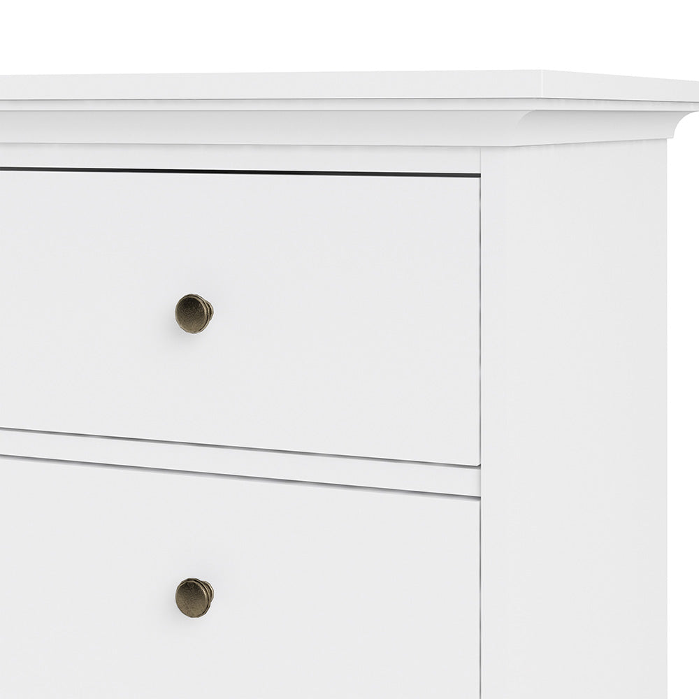 Cote | Furniture Paris Chest of Drawers, 4 Drawer - White Paris, Chest of Drawers 701767164949