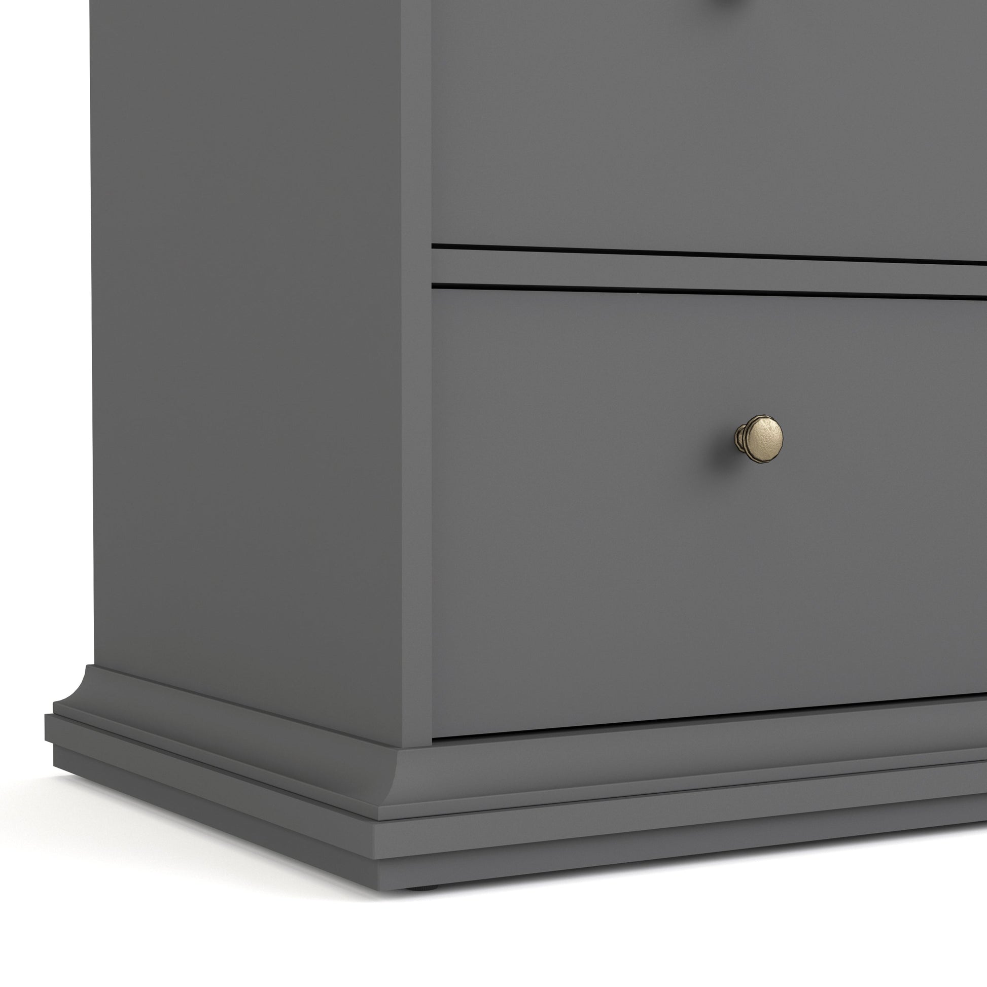 Cote | Furniture Paris Chest of Drawers, 4 Drawer - Grey Paris, Chest of Drawers 70176716igig